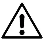 URC HDA-4100 Multi-Zone Amplifier Owner's Manual - Warning or Caution icon