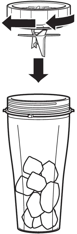 USING THE POWER NUTRI CUP 02