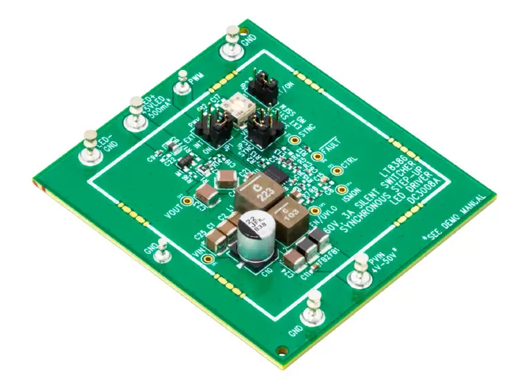 ANALOG DEVICES LT8386 60V, 3A Silent Switcher Synchronous Step-Up LED Driver