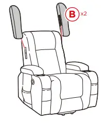 bcp SKY5894 Massage Chair - PRODUCT ASSEMBLY 2