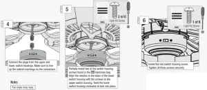 Hunter 51343 Postman Low Profile with LED Light - figure 16