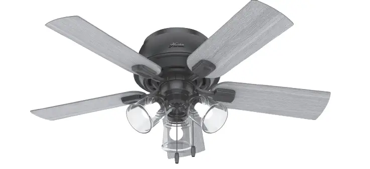 Hunter 51343 Postman Low Profile with LED Light