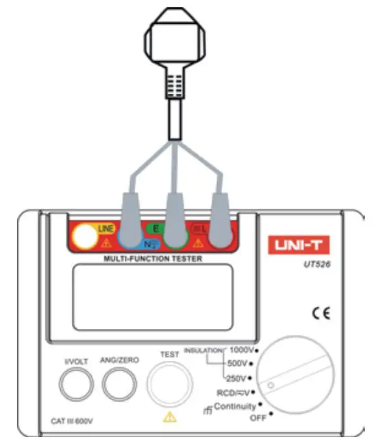 UNI-T UT526 Multifunction Electrical Meter - Figure 3