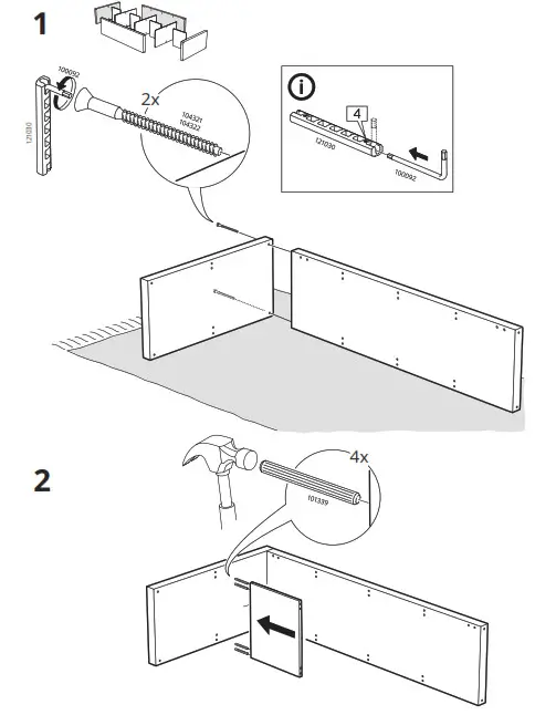 IKEA 802.758.87 KALLAX Shelf - 1