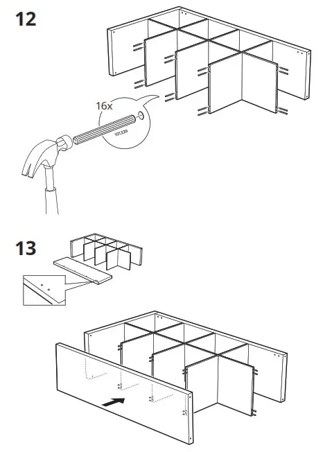 IKEA 802.758.87 KALLAX Shelf- 12