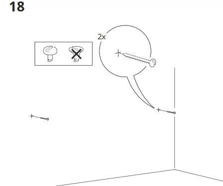 IKEA 802.758.87 KALLAX Shelf- 18-1