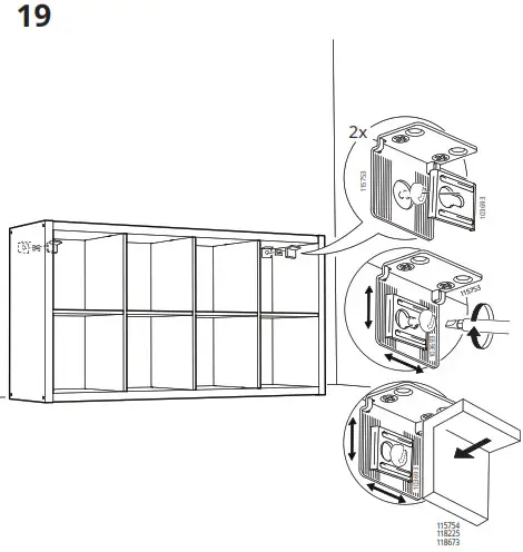 IKEA 802.758.87 KALLAX Shelf- 19-1