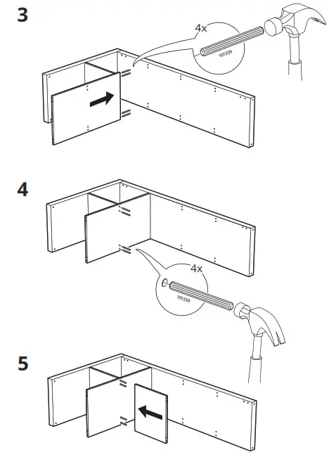 IKEA 802.758.87 KALLAX Shelf- 3