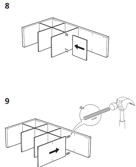 IKEA 802.758.87 KALLAX Shelf- 8