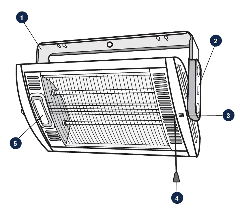 MASTERCRAFT 052-9867-0 Ceiling-Mounted Heater 1