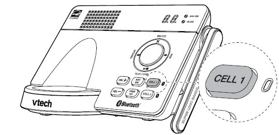vtech IS8121 DECT 6.0 Cordless Telephone-13