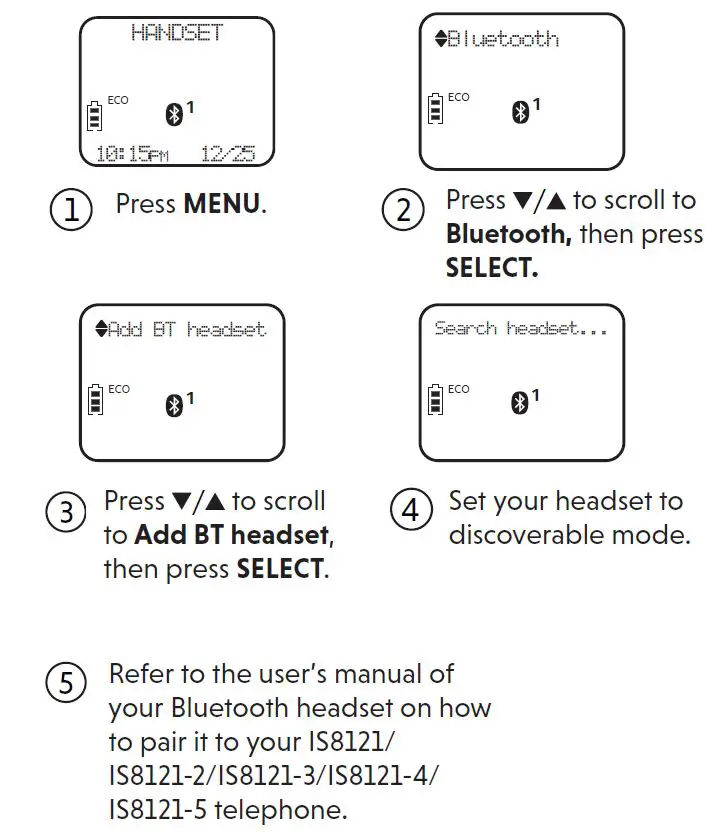 vtech IS8121 DECT 6.0 Cordless Telephone-15