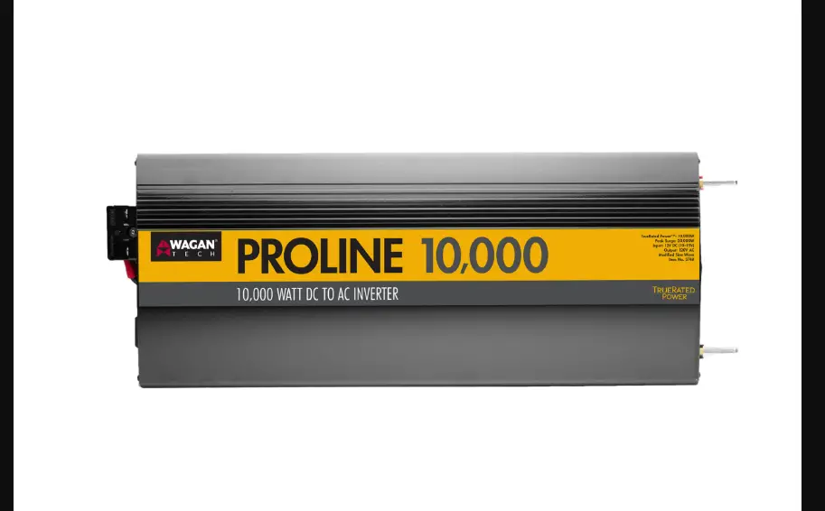 Wagan Tech 3748 12v Dc Input Proline 10000 Power Dc To Ac Inverter With Remote User Manual Wagan Tech 3748 12v Dc Input Proline 10000 Power Dc To Ac Inverter With Remote User Manual