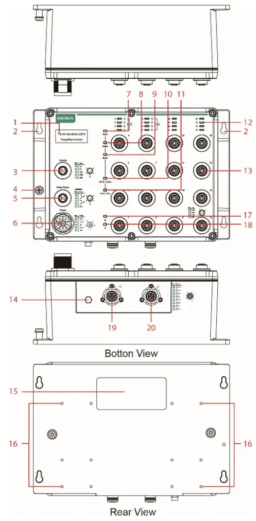 MOXA TN 5516A ToughNet Switch-fig1