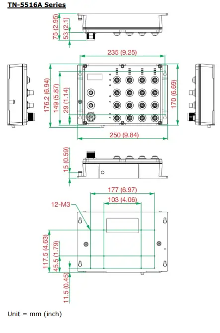 MOXA TN 5516A ToughNet Switch-fig2