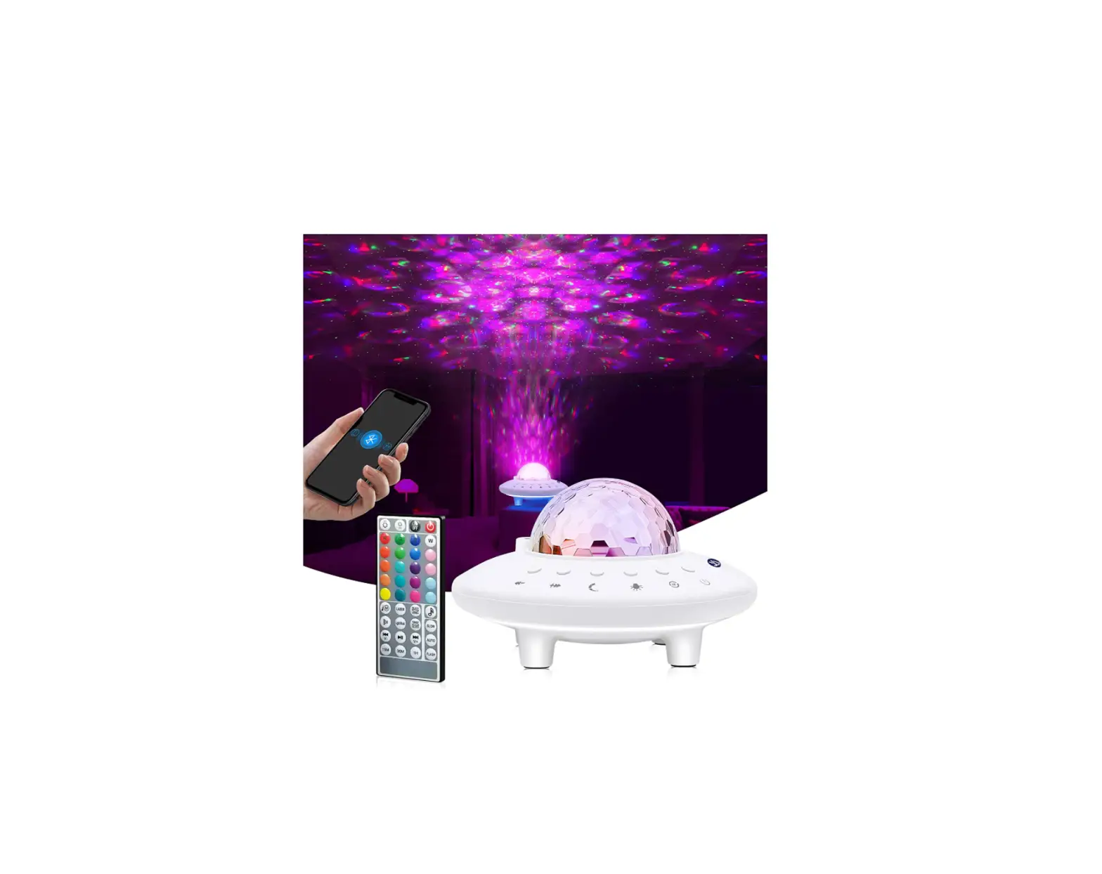 Meikee Qy-uf001 Ufo Music Starry Projector User Manual Meikee Qy-uf001 Ufo Music Starry Projector User Manual