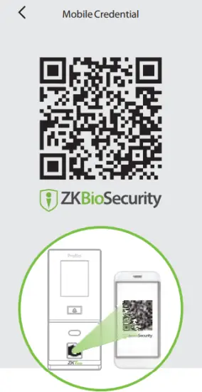 ZKTECO ProBio(QR) - Device Operation 15