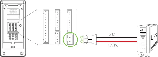 ZKTECO ProBio(QR) - Power Connection 2
