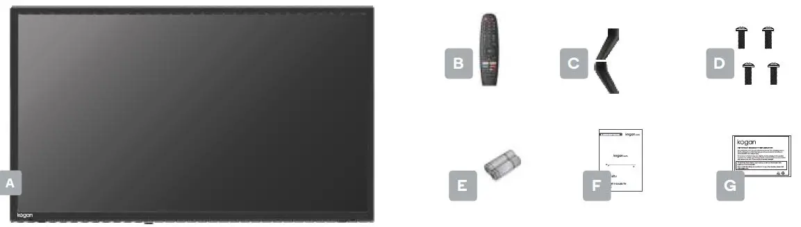 kogan KALED32RT9220SVA 32 Inch Smart HD LED TV 1