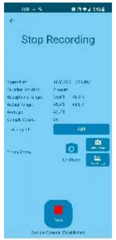 Sensified PM05 Seguro Remote Wireless Sensor - Ending a Recording