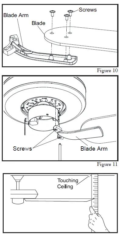 PROGRESS LIGHTING P250081 AirPro Ceiling Fan FIG 10