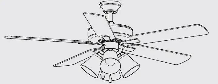 PROGRESS LIGHTING P250081 AirPro Ceiling Fan PRO
