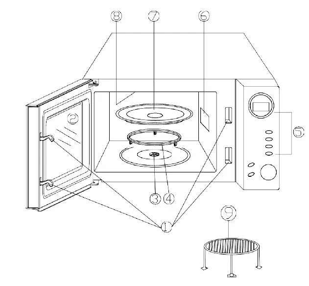 HKoenig-VIO9-Microwave-Oven-1