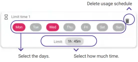SoyMomo PRO 10 Children Smart Tablet - Time range2