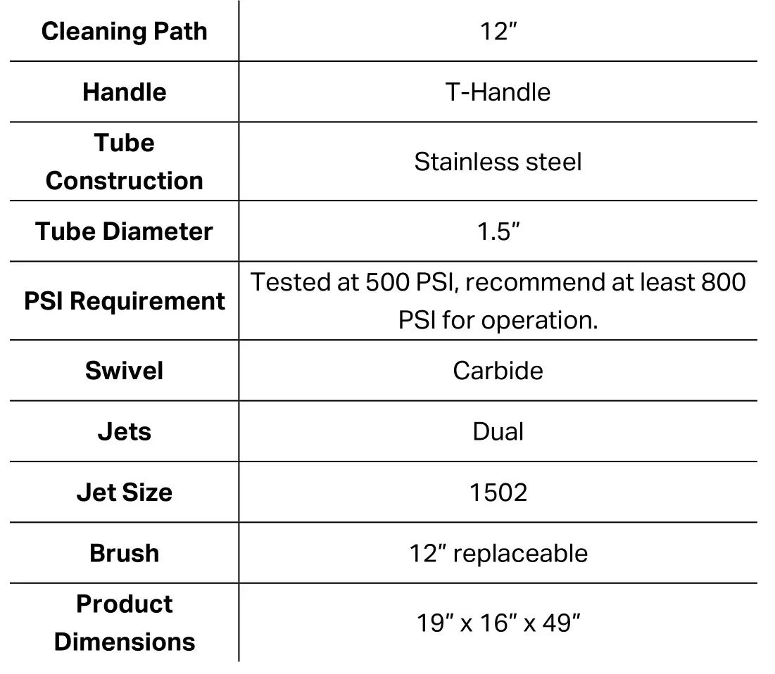 MYTEE 8903 Wand Style Spinner Tile and Grout Cleaning Tool - 8904 T-Handle Spinner