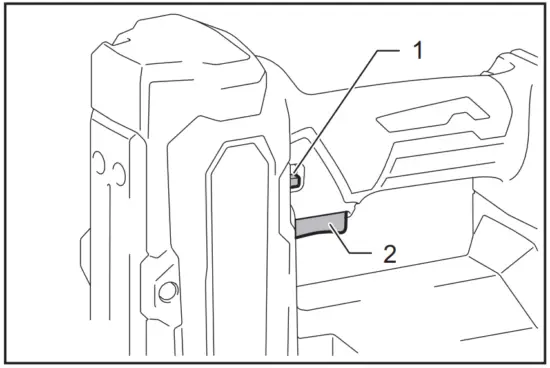 Trigger And Lock Button