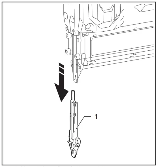 Replacing driver guide