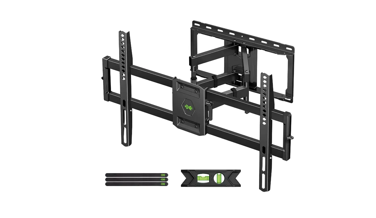 Usx Mount Full Motion Tv Wall Mount For Most 47-84 Inch Flat Screen/led/4k Tv, Tv Mount Bracket Dual Swivel-complete Features/user Guide