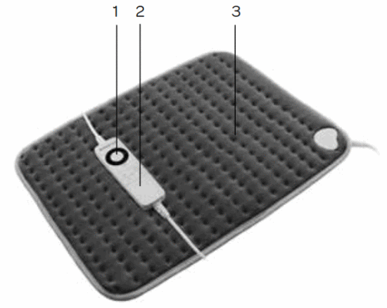 INVENTUM HN186G Heating Pad - product description