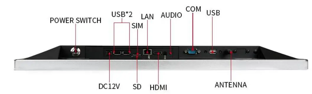 Guangzhou Chuxun Electronic Technology CX215C Touch Computer All-In-One Machine Instruction Manual - Product Overview