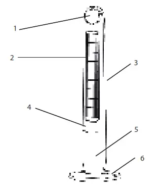 moa TF1W Tower Fan - Parts