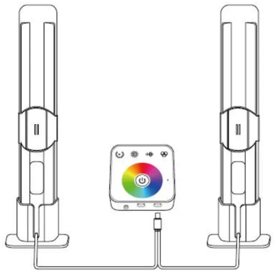 GREENLUX LGS01A Light Show Gaming Speaker - Fig 15