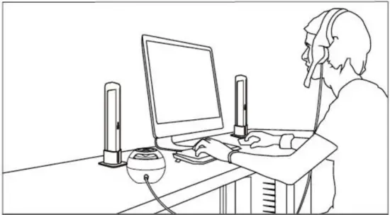 GREENLUX LGS01A Light Show Gaming Speaker - Fig 19