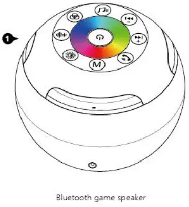 GREENLUX LGS01A Light Show Gaming Speaker - Fig 2