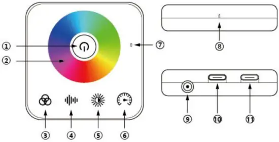 GREENLUX LGS01A Light Show Gaming Speaker - Fig 8