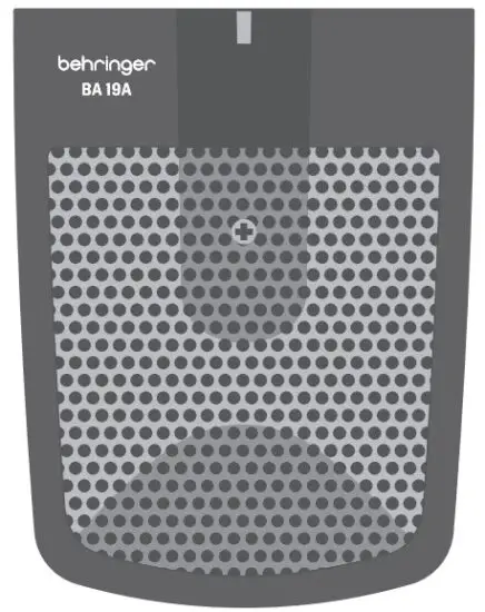 behringer BA 19A Condenser Boundary Microphone for Instrument Applications