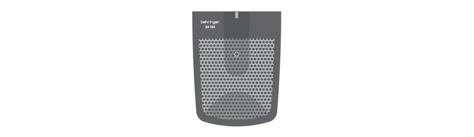 Behringer Ba 19a Condenser Boundary Microphone For Instrument Applications User Guide