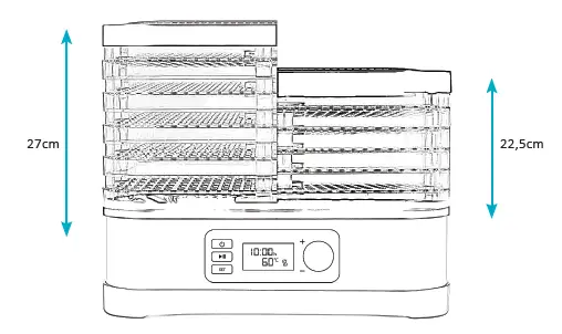 arendo 305033 Food Dehydrator FIG 3