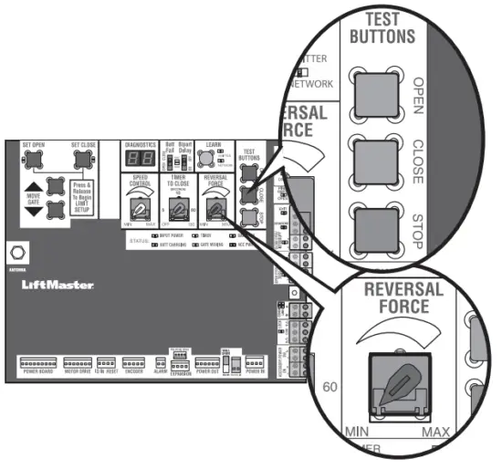 Chamberlain Group 9525IH transceiver for use Industrial HD Operators - Fig8