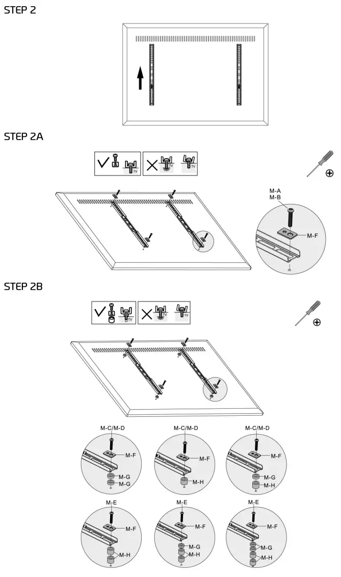 Audizio FMB60 TV Wall Mount 32” 65” - fig3