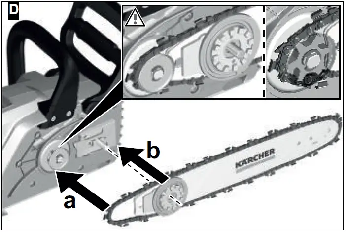 KARCHER CNS 18-30 Battery-Powered Chain Saw 04