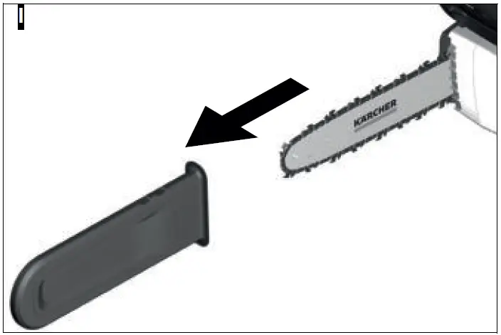 KARCHER CNS 18-30 Battery-Powered Chain Saw 09