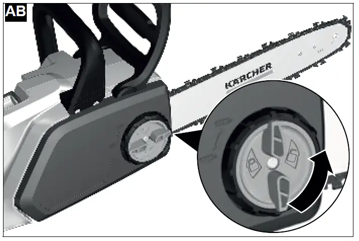 KARCHER CNS 18-30 Battery-Powered Chain Saw 28