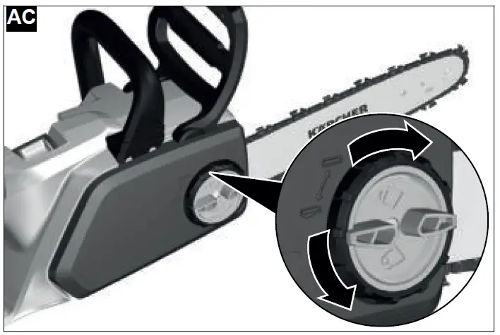 KARCHER CNS 18-30 Battery-Powered Chain Saw 29