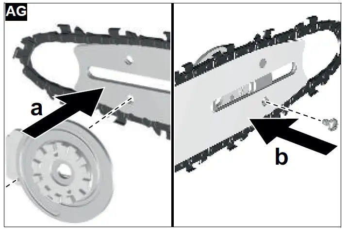 KARCHER CNS 18-30 Battery-Powered Chain Saw 33