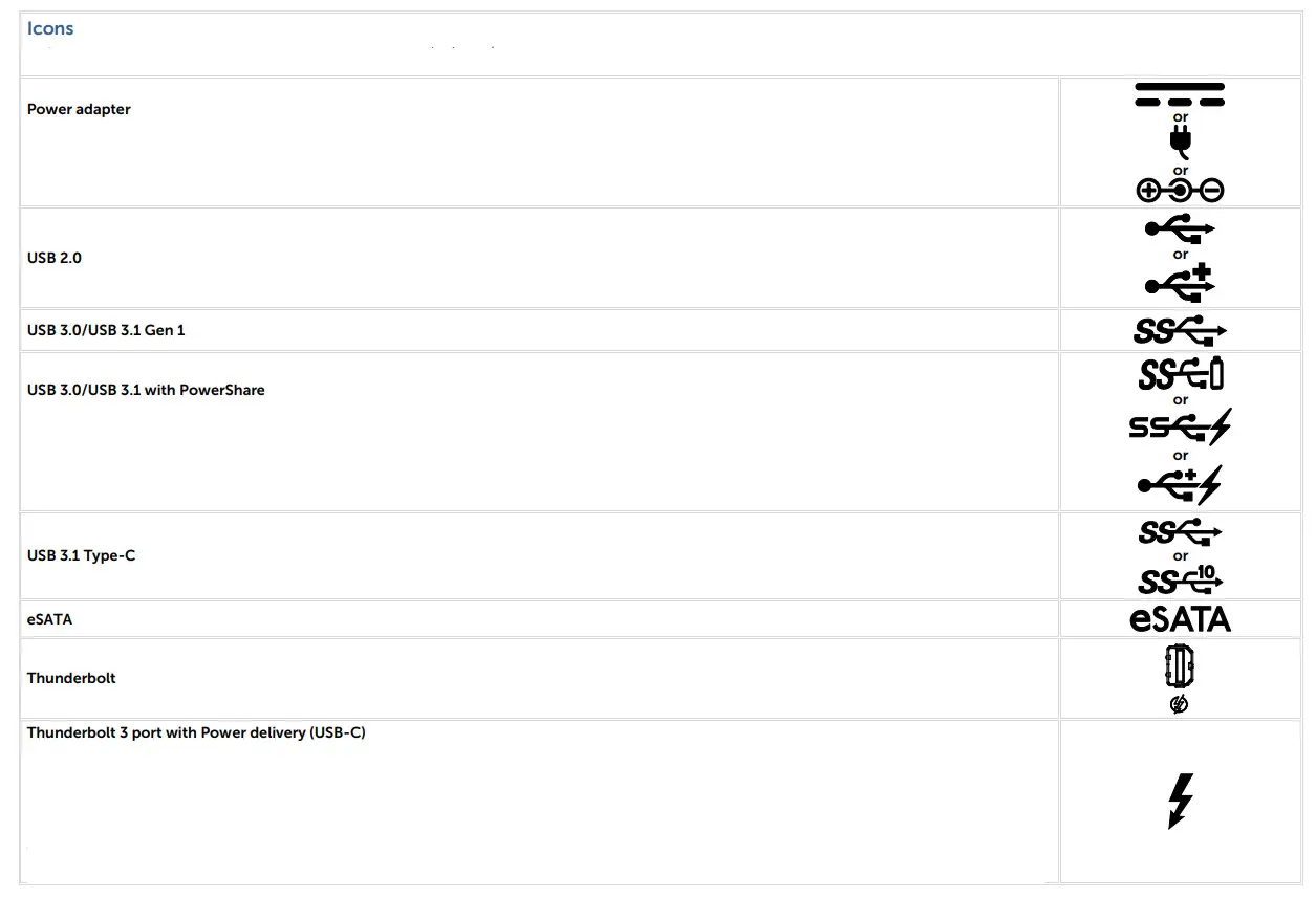 DELL Inspiron 5301 Portable Laptop - Table